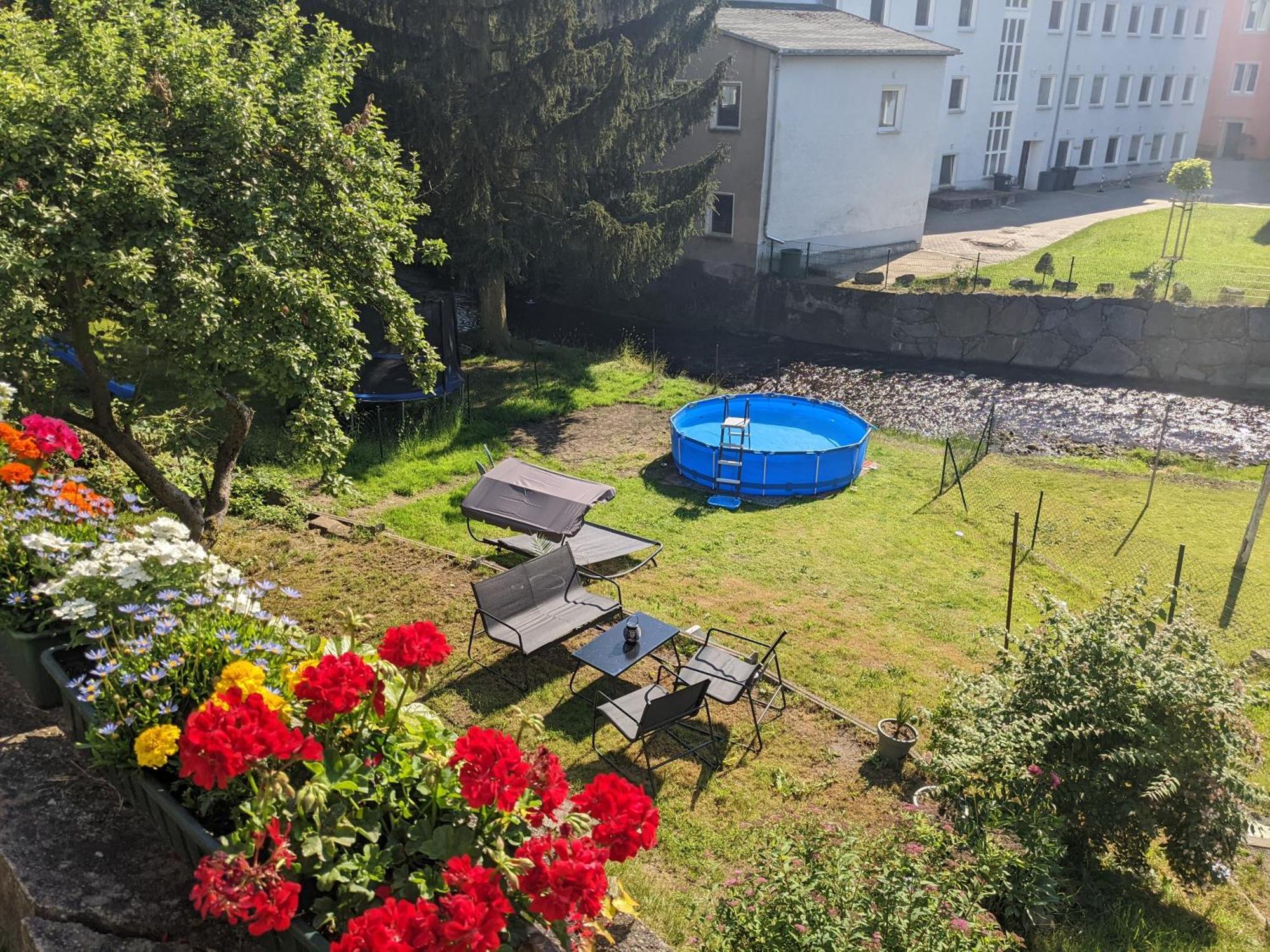 Hw4B - Urlaubsmagie - Zentral Mit Gemeinschaftsgarten, -Pool, -Sauna & Whirlpool Sebnitz Ngoại thất bức ảnh