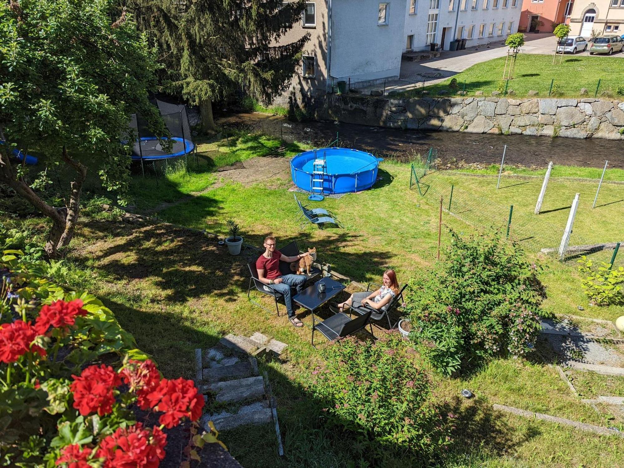 Hw4B - Urlaubsmagie - Zentral Mit Gemeinschaftsgarten, -Pool, -Sauna & Whirlpool Sebnitz Ngoại thất bức ảnh