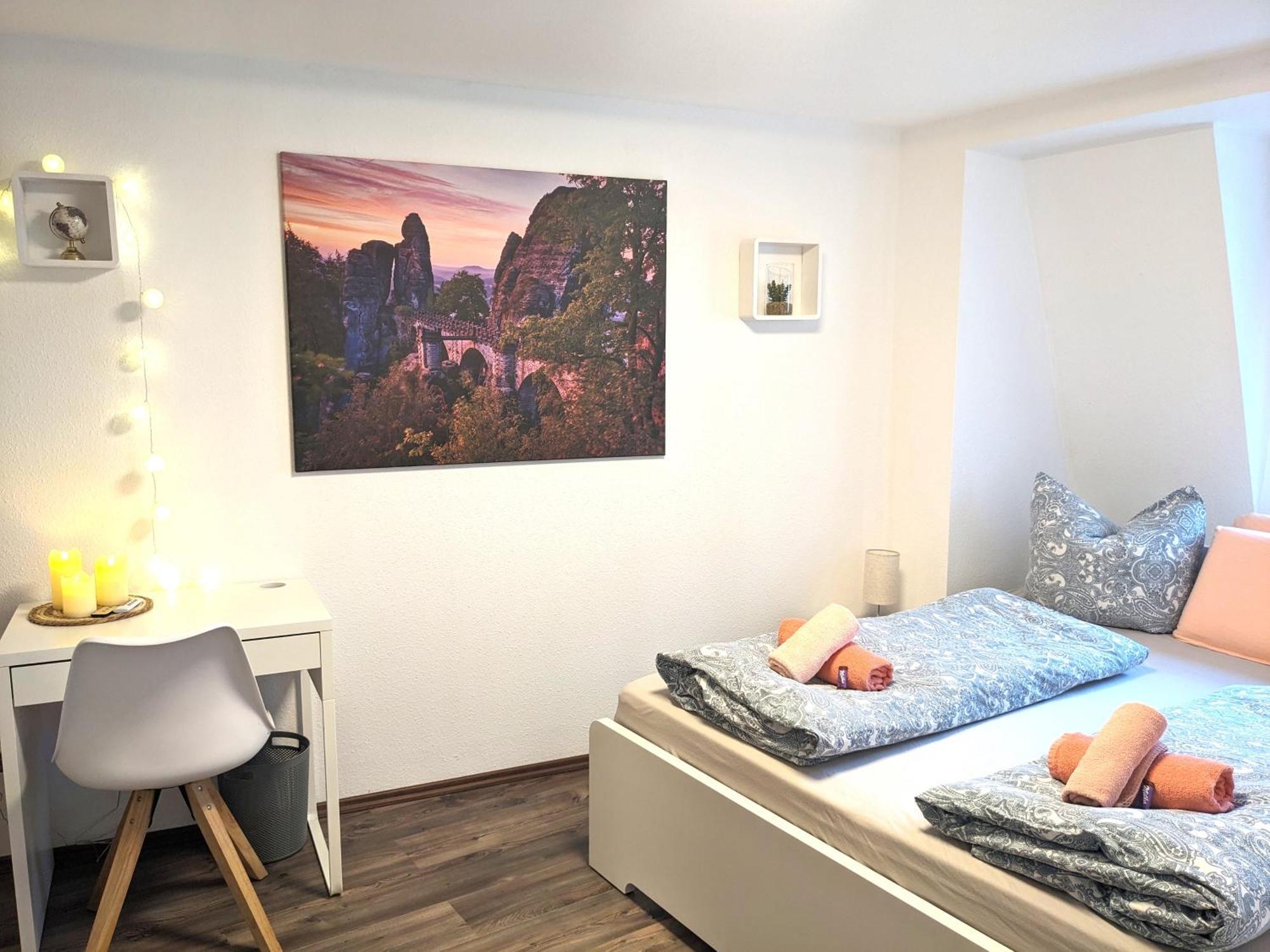 Hw4B - Urlaubsmagie - Zentral Mit Gemeinschaftsgarten, -Pool, -Sauna & Whirlpool Sebnitz Ngoại thất bức ảnh